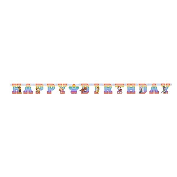 Girlianda ''Šuniukai Patruliai - Happy Birthday''