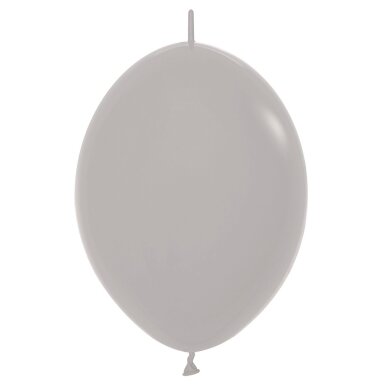 ''Grey'' spalvos jungiantis balionas (30cm) - 50vnt