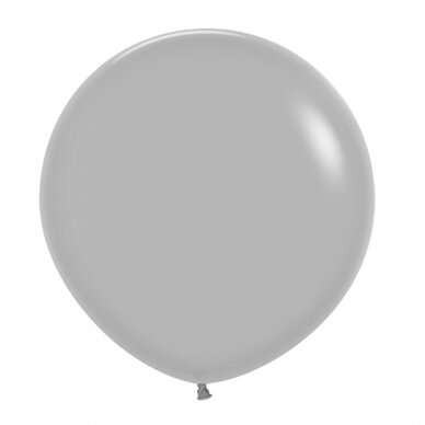 ''Grey'' spalvos balionas (60cm)