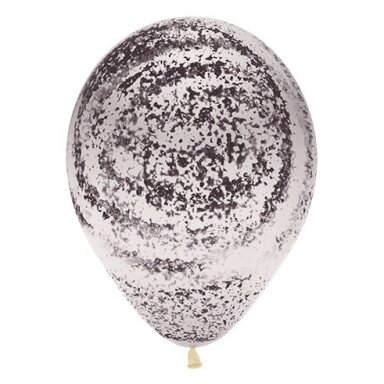 Juodas graffiti balionas (30cm)