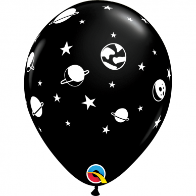 Juodas balionas ''Planetos'' (28cm)