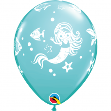 Karibų jūros spalvos balionas ''Undinėlė'' (28cm)