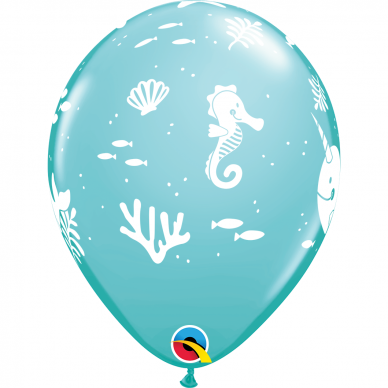 Karibų jūros spalvos balionas ''Narvalas'' (28cm) 1