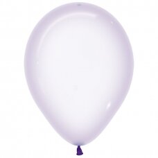 Kristalinis pastelinės violetinės spalvos balionas