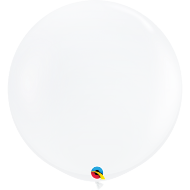 Kristalinis ''Diamond Clear'' spalvos balionas (90cm)