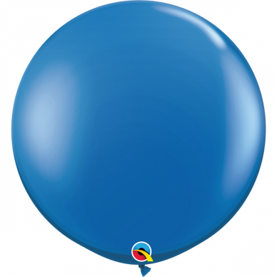 Kristalinis ''Sapphire blue'' spalvos balionas (90cm)