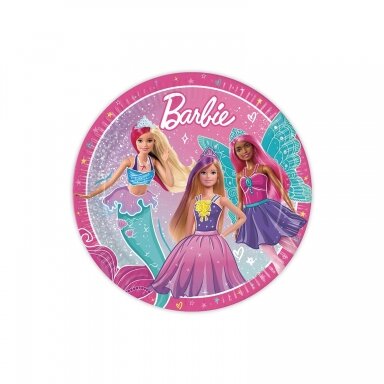Lėkštutės ''Barbie'' 23cm
