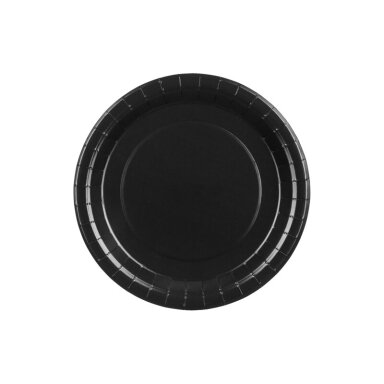 Lėkštutės juodos spalvos 23cm