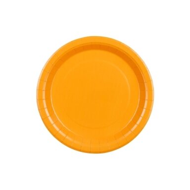 Lėkštutės oranžinės spalvos 23cm