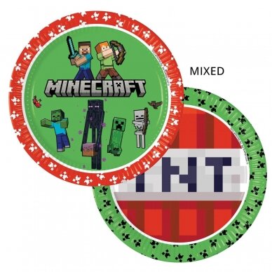 Lėkštutės ''Minecraft''