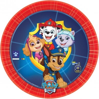Lėkštutės ''Paw Patrol'' 18cm Lėkštutės ''Paw Patrol'' 18cm