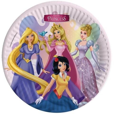 Lėkštutės ''Princesės'' 23cm