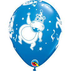 Mėlynas balionas ''Vakarėlio gyvūnai'' (28cm)