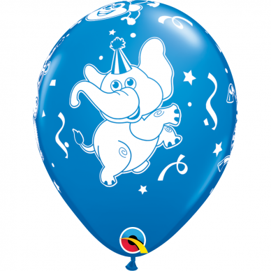 Mėlynas balionas ''Vakarėlio gyvūnai'' (28cm) 1