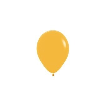 ''Mustard'' spalvos balionas (12cm) - 50vnt
