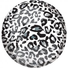 Orbz balionas snieginio leopardo rašto