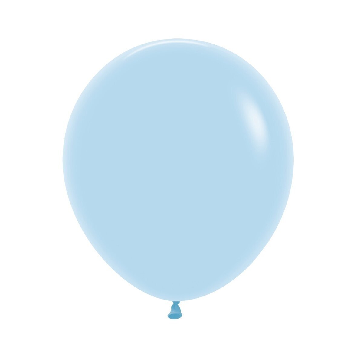 ''Pastel Matte Blue'' spalvos balionas (45cm)