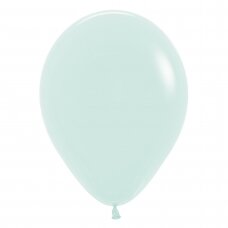 ''Pastel Matte Green'' spalvos balionas (30cm) - 50vnt
