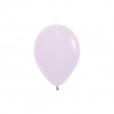 ''Pastel Matte Lilac'' spalvos balionas (25cm) - 100vnt