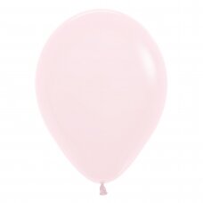 ''Pastel Matte Pink'' spalvos balionas (30cm) - 50vnt