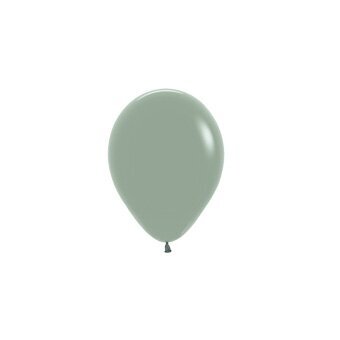 ''Pastel Dusk Laurel Green'' spalvos balionas (12cm)