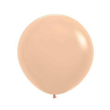 ''Pastel Matte Malibu Peach'' spalvos balionas (60cm)