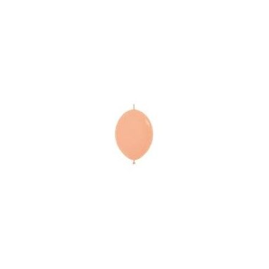 ''Pastel Matte Malibu Peach'' spalvos jungiantis balionas (15cm)