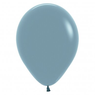 ''Pastel Dusk Blue'' spalvos balionas (30cm) - 50vnt
