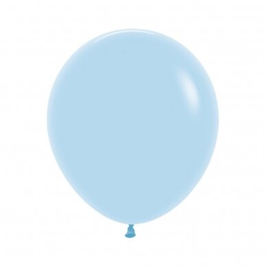 ''Pastel Matte Blue'' spalvos balionas (45cm) ''Pastel Matte Blue'' spalvos balionas (45cm)
