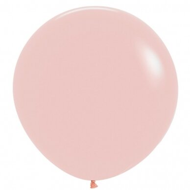 ''Pastel Matte Melon'' spalvos balionas (60cm)