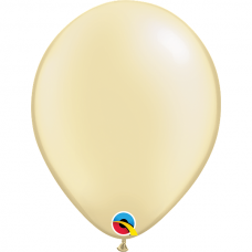 Perlamutrinis ''Ivory'' spalvos balionas (28cm)