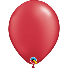Perlamutrinis ''Ruby Red'' spalvos balionas (28cm)