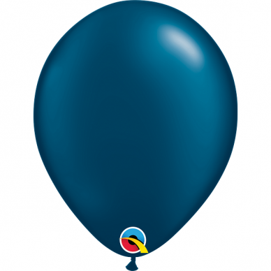 Perlamutrinis ''Midnight Blue'' spalvos balionas (12cm)