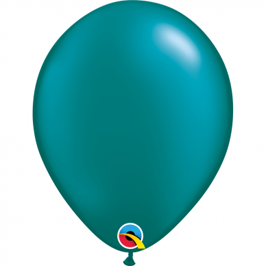 Perlamutrinis ''Teal'' spalvos balionas (12cm)