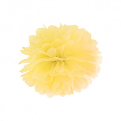 Pom-Poms geltonos spalvos (35cm)