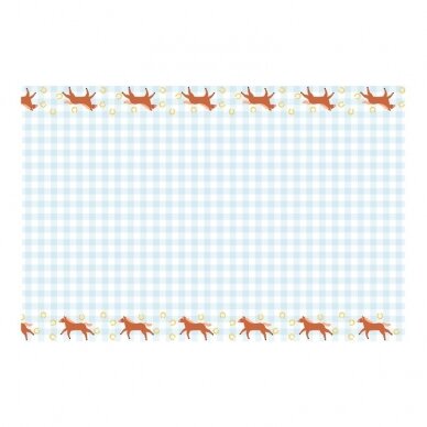 Popierinė staltiesė ''Arkliukai'' Popierinė staltiesė ''Arkliukai''