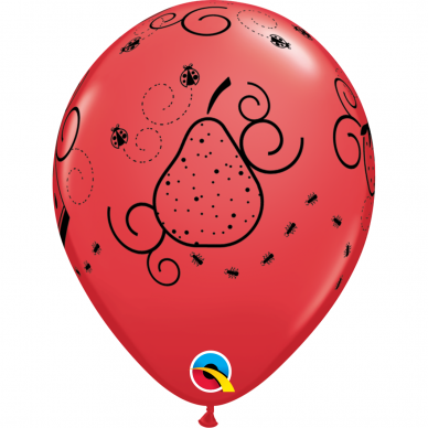 Raudonas balionas ''Piknikas'' (28cm) 3