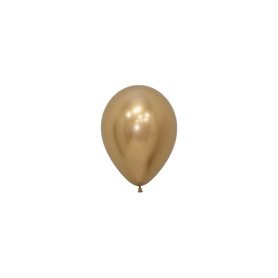 ''Reflex Gold'' spalvos balionas (12cm)