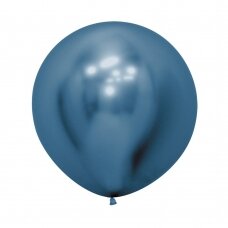 ''Reflex Blue'' spalvos balionas (60cm)