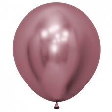''Reflex Pink'' spalvos balionas (45cm)