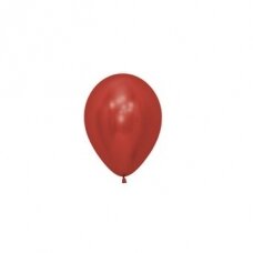''Reflex Red'' spalvos balionas (12cm) - 50vnt