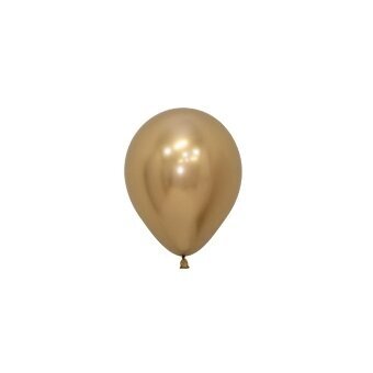 ''Reflex Gold'' spalvos balionas (12cm)
