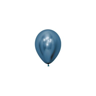 ''Reflex Blue'' spalvos balionas (12cm) - 50vnt