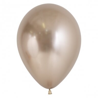 ''Reflex Champagne'' spalvos balionas (30cm)