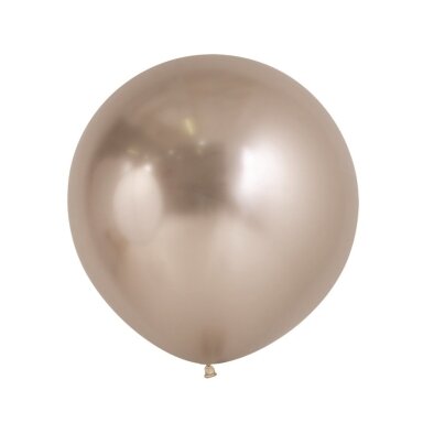 ''Reflex Champagne'' spalvos balionas (60cm)