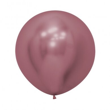 ''Reflex Pink'' spalvos balionas (60cm)
