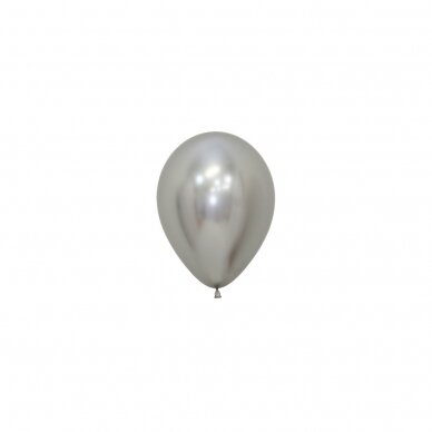 ''Reflex Silver'' spalvos balionas (12cm) ''Reflex Silver'' spalvos balionas (12cm)