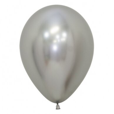 ''Reflex Silver'' spalvos balionas (30cm)