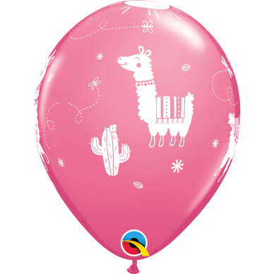 Rožinis balionas ''Lama'' (28cm) 1