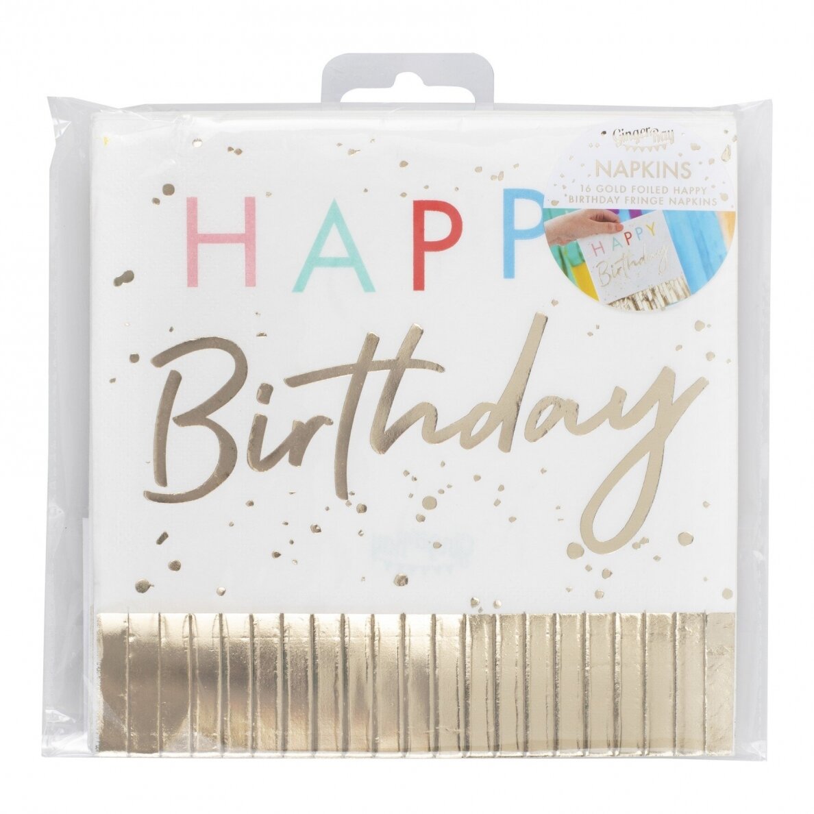 Servetelės su užrašu Happy Birthday 2 Servetelės su užrašu Happy Birthday 2